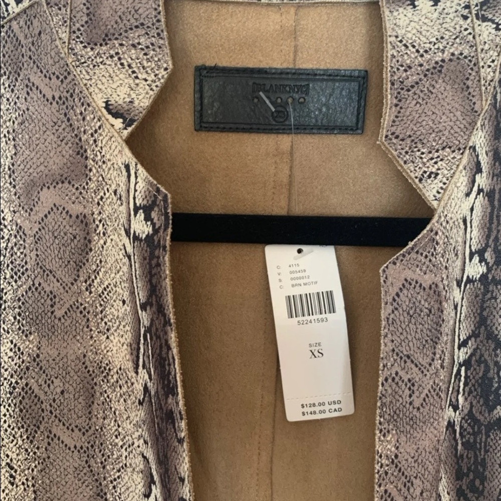 BLANKNYC Renegade jacket in Snake - Picture 3 of 7